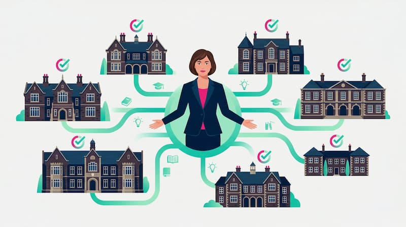 MAT leader overseeing connected school network