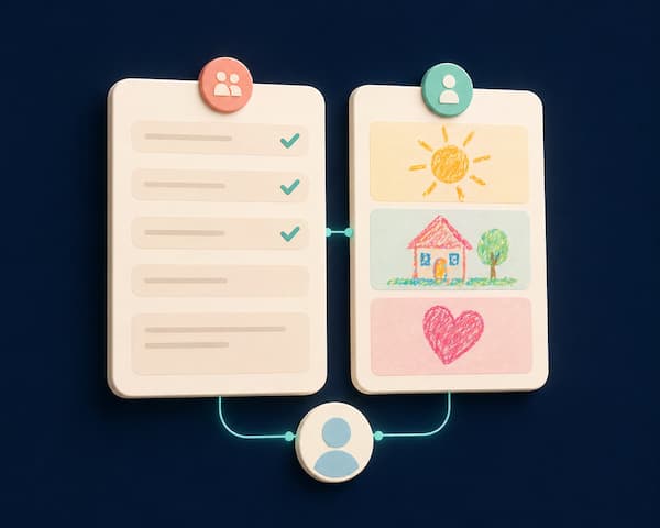 Family portal dashboard